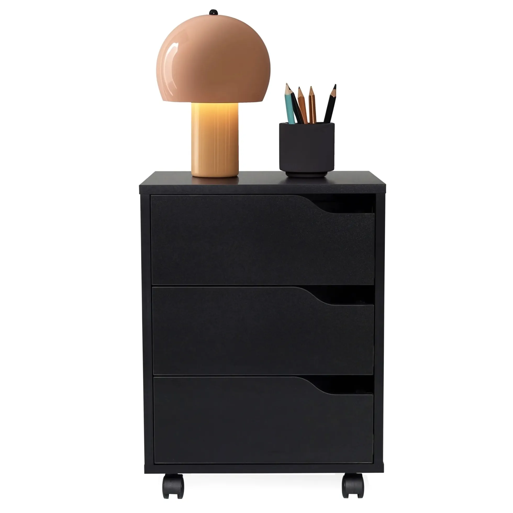 ORGANISER I - Rollcontainer Schwarz