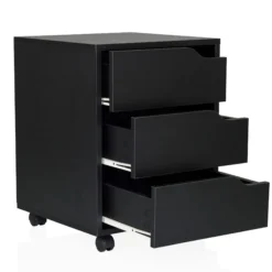 ORGANISER I - Rollcontainer Schwarz