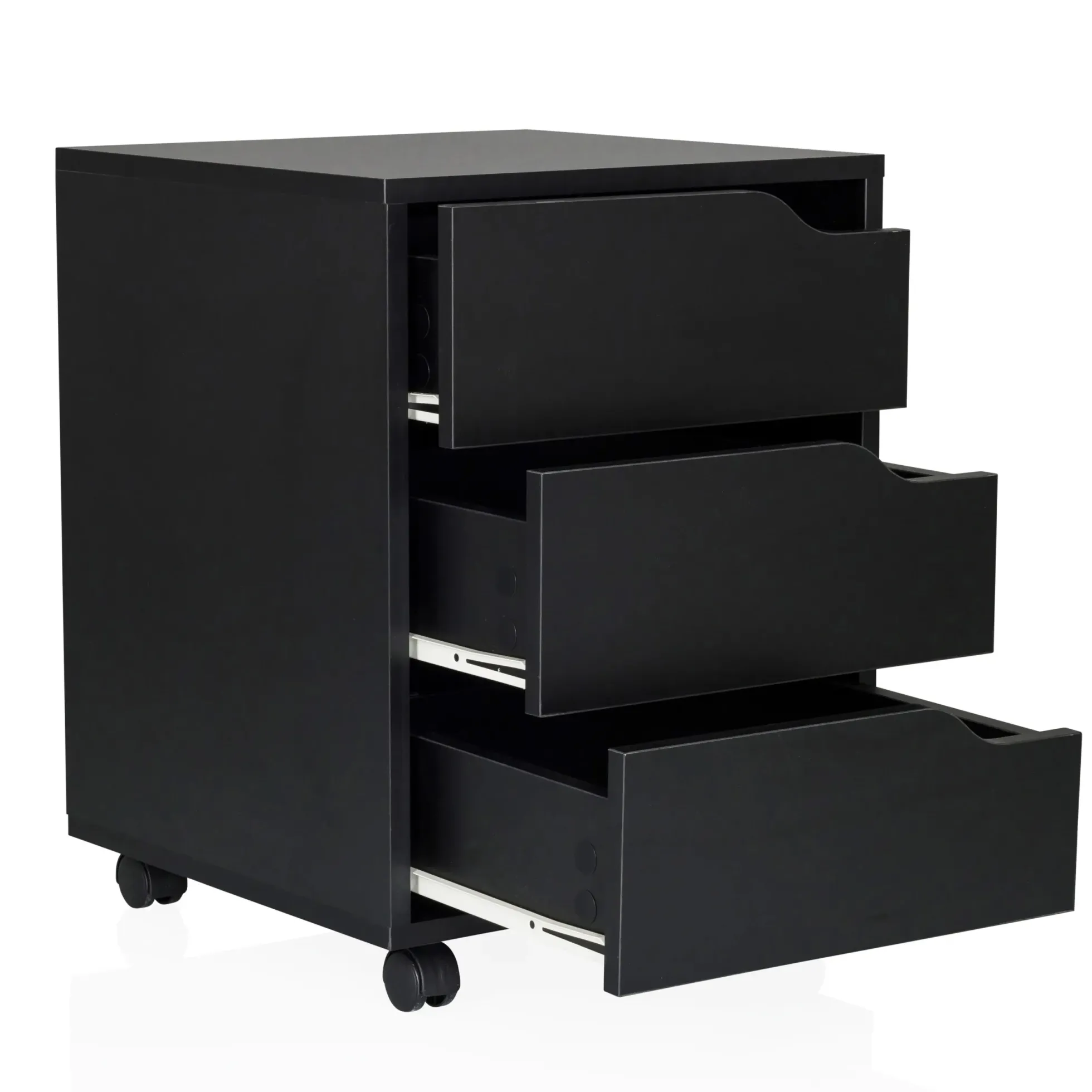 ORGANISER I - Rollcontainer Schwarz