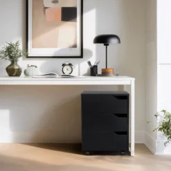 ORGANISER I - Rollcontainer Schwarz