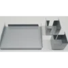 ORGSET | ORGA-Utensilienset - Zubehör Silber
