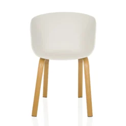OSLO W - Schalenstuhl Weiß