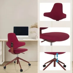 PALIANO - Profi Bürostuhl Rot