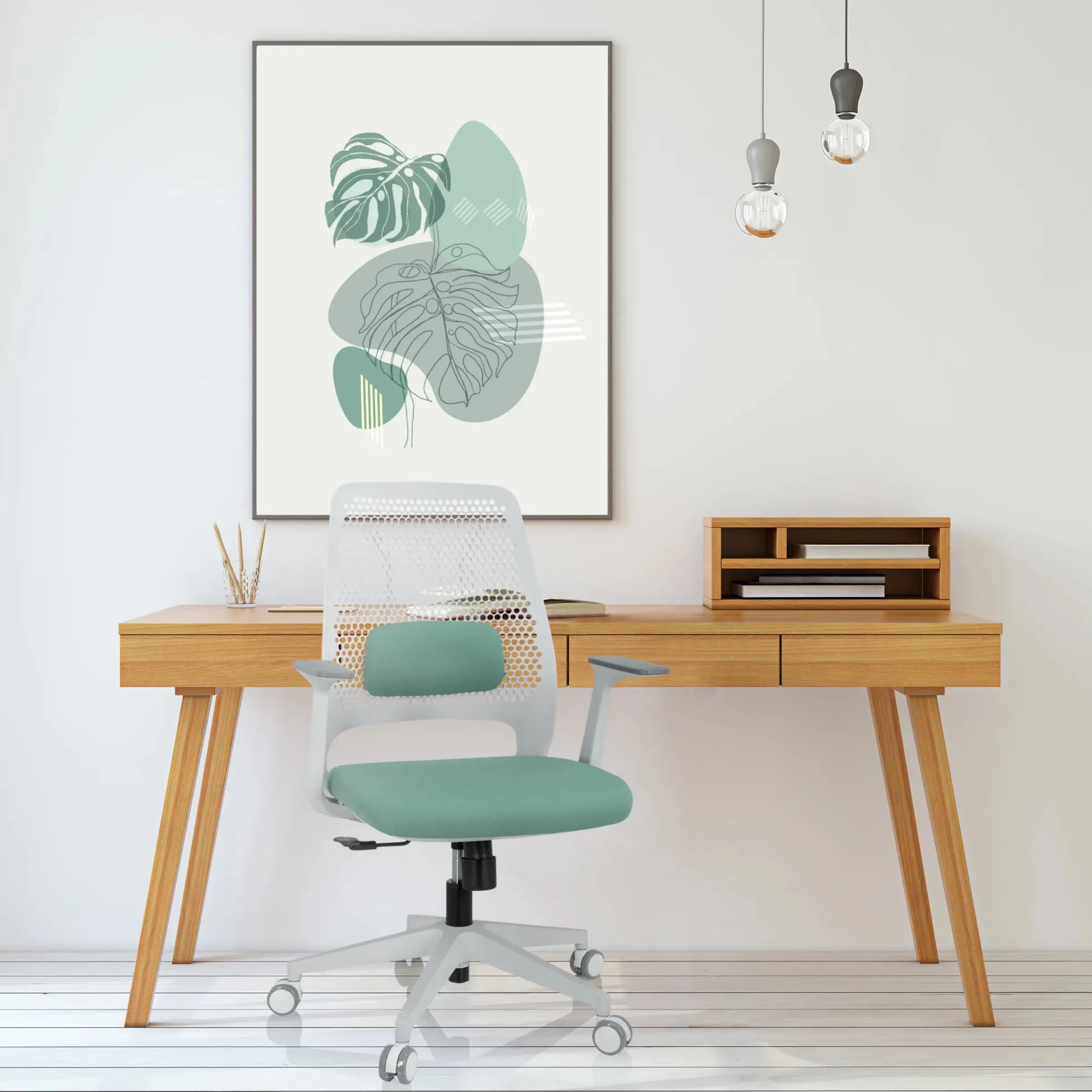 PARFERIO W - Home Office Bürostuhl Mint