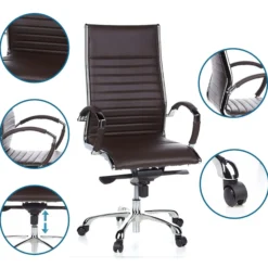 PARMA 20 - Profi Chefsessel Braun