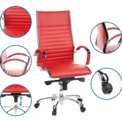 PARMA 20 - Profi Chefsessel Rot
