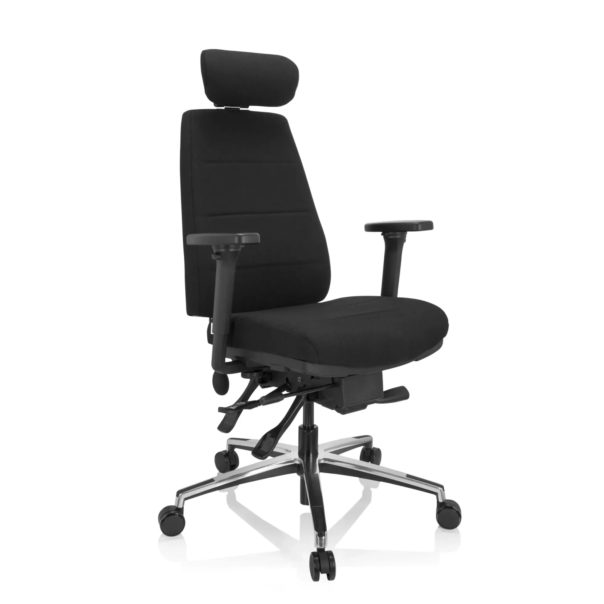 PHOENIX PRO I - Profi Bürostuhl Schwarz