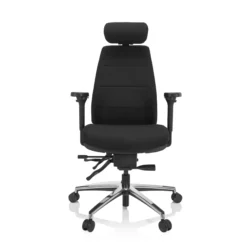 PHOENIX PRO I - Profi Bürostuhl Schwarz
