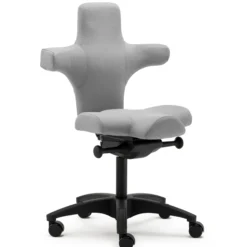 PICASSO - High End Bürostuhl Hellgrau
