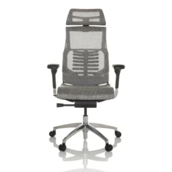 POFIT GEN2 - High End Bürostuhl Hellgrau