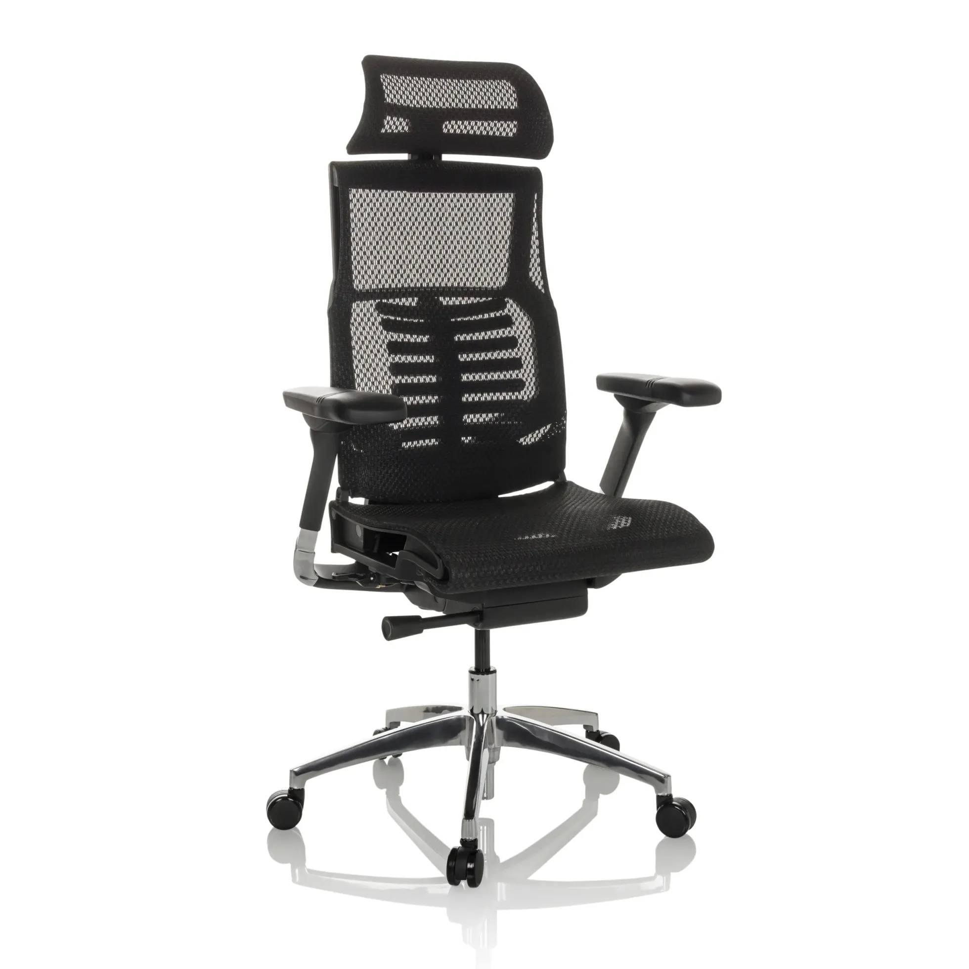 POFIT GEN2 - High End Bürostuhl Schwarz