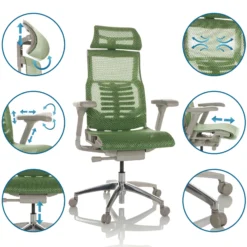 POFIT G GEN2 - High End Bürostuhl Grün