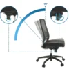 PORTO ECO I - Profi Bürostuhl Schwarz