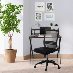 PORTO ECO - Profi Bürostuhl Schwarz