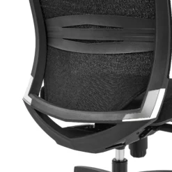PORTO MAX HIGH I - Profi Bürostuhl Schwarz