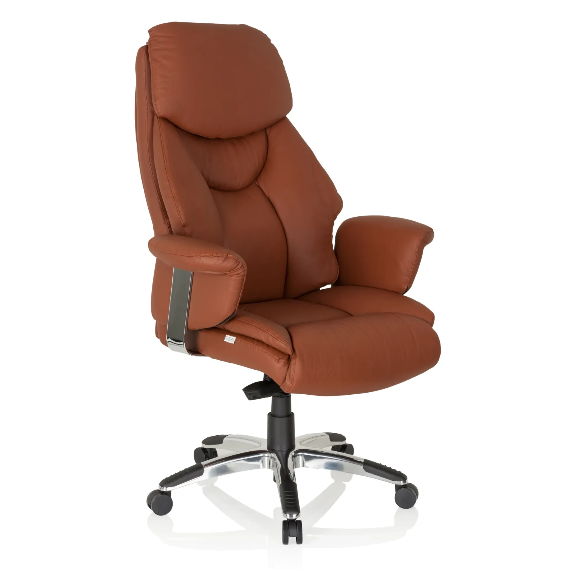 PRADO | Leder - Luxus Chefsessel Braun