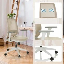 PROFONDO ECO W - Home Office Bürostuhl Beige