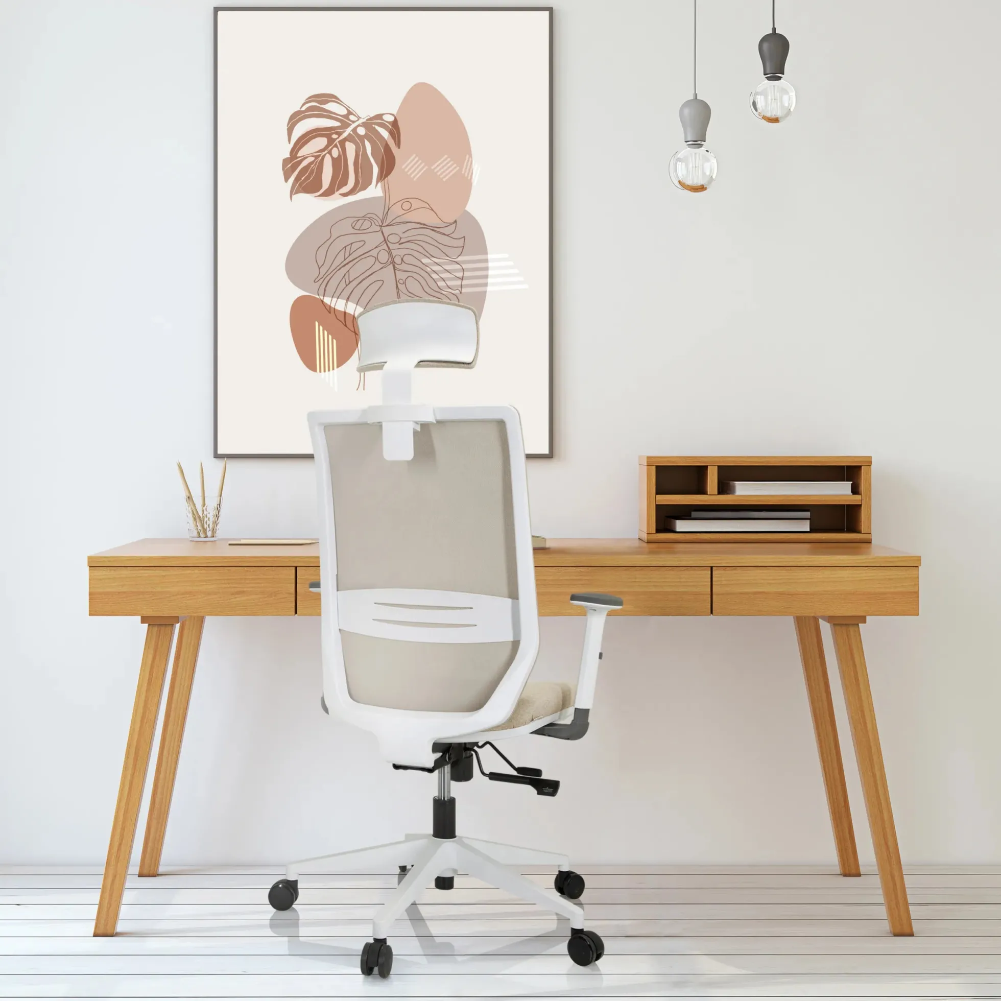 PROFONDO PRO W - Profi Bürostuhl Beige