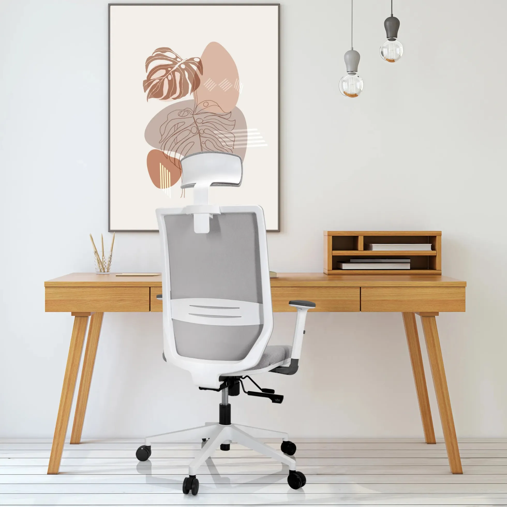 PROFONDO PRO W - Profi Bürostuhl Grau