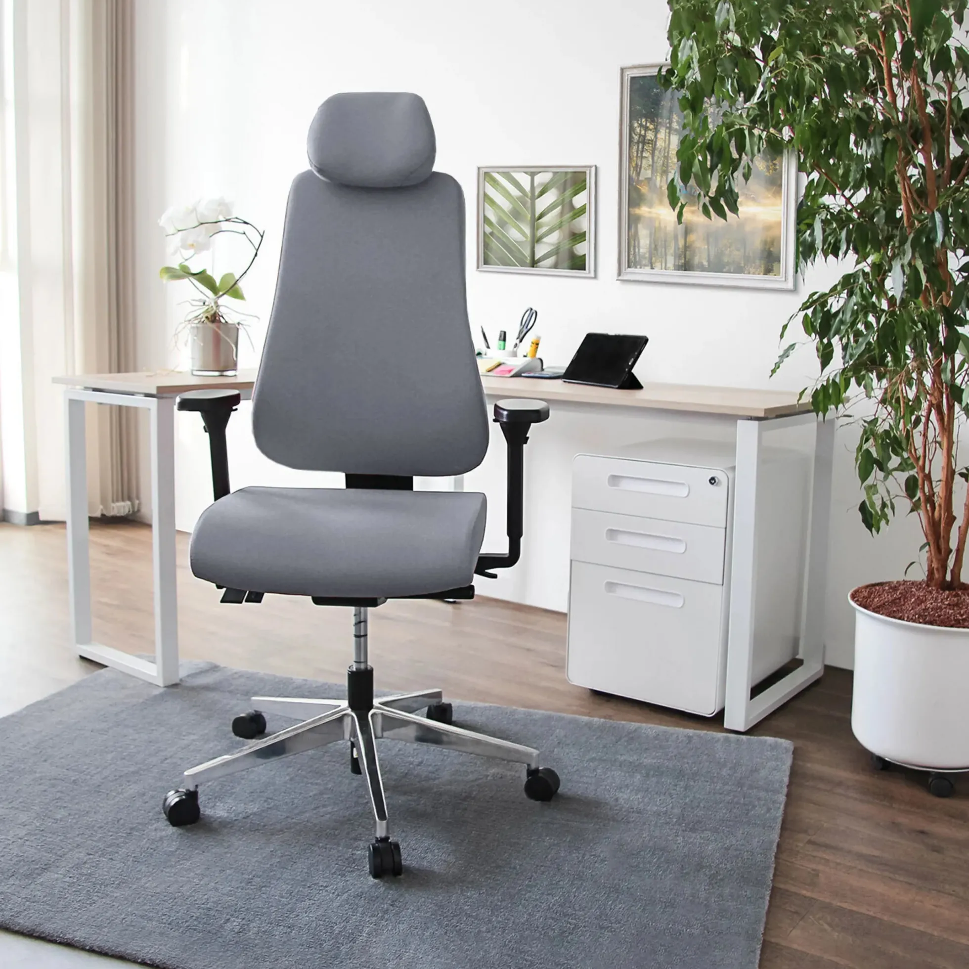 PRO-TEC 400 - Profi Bürostuhl Anthrazit