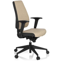 PRO-TEC 500 - Profi Bürostuhl Beige