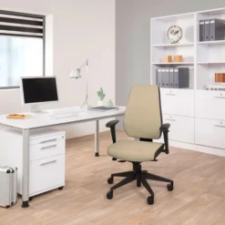 PRO-TEC 500 - Profi Bürostuhl Beige