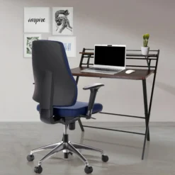 PRO-TEC 200 - Profi Bürostuhl Dunkelblau