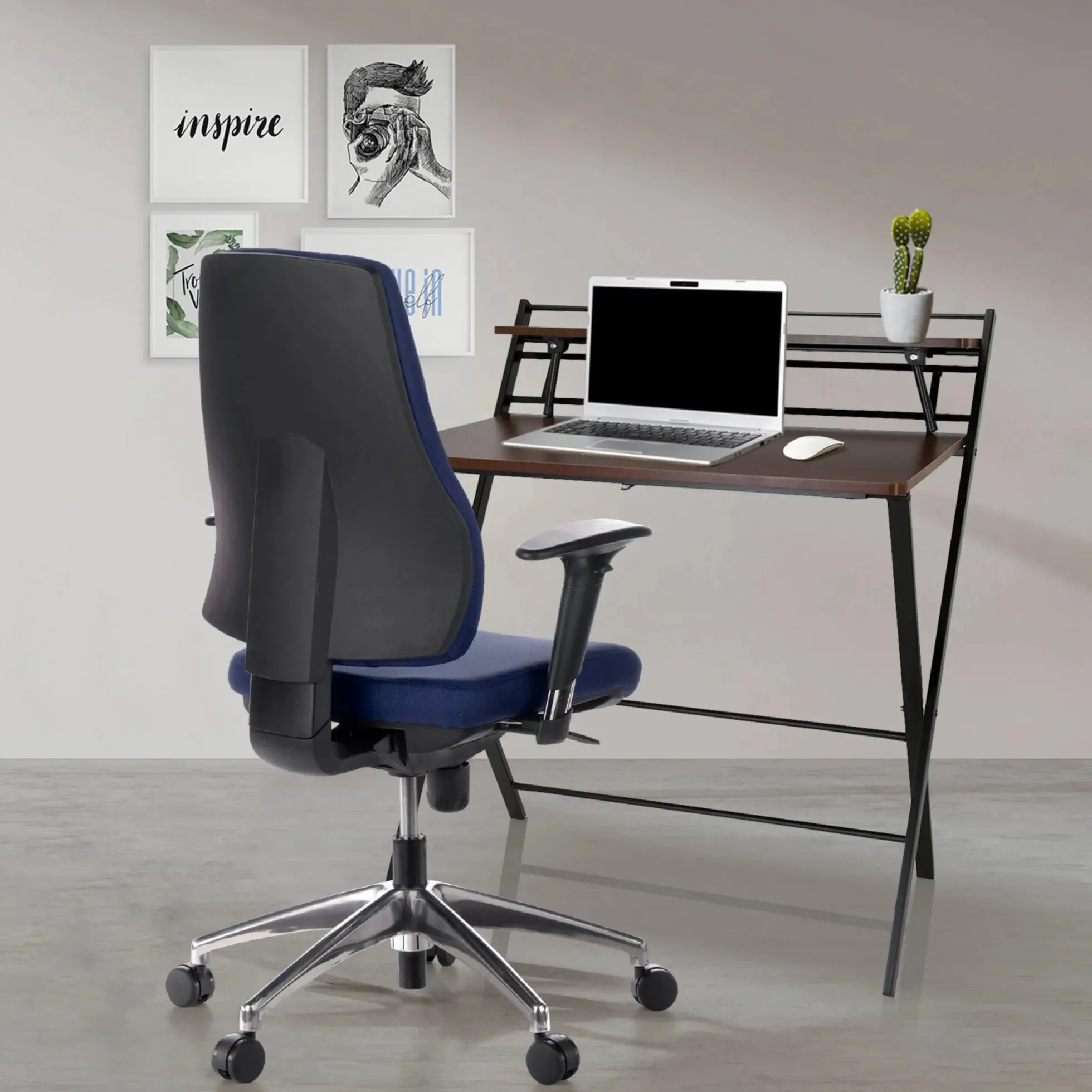 PRO-TEC 200 - Profi Bürostuhl Dunkelblau