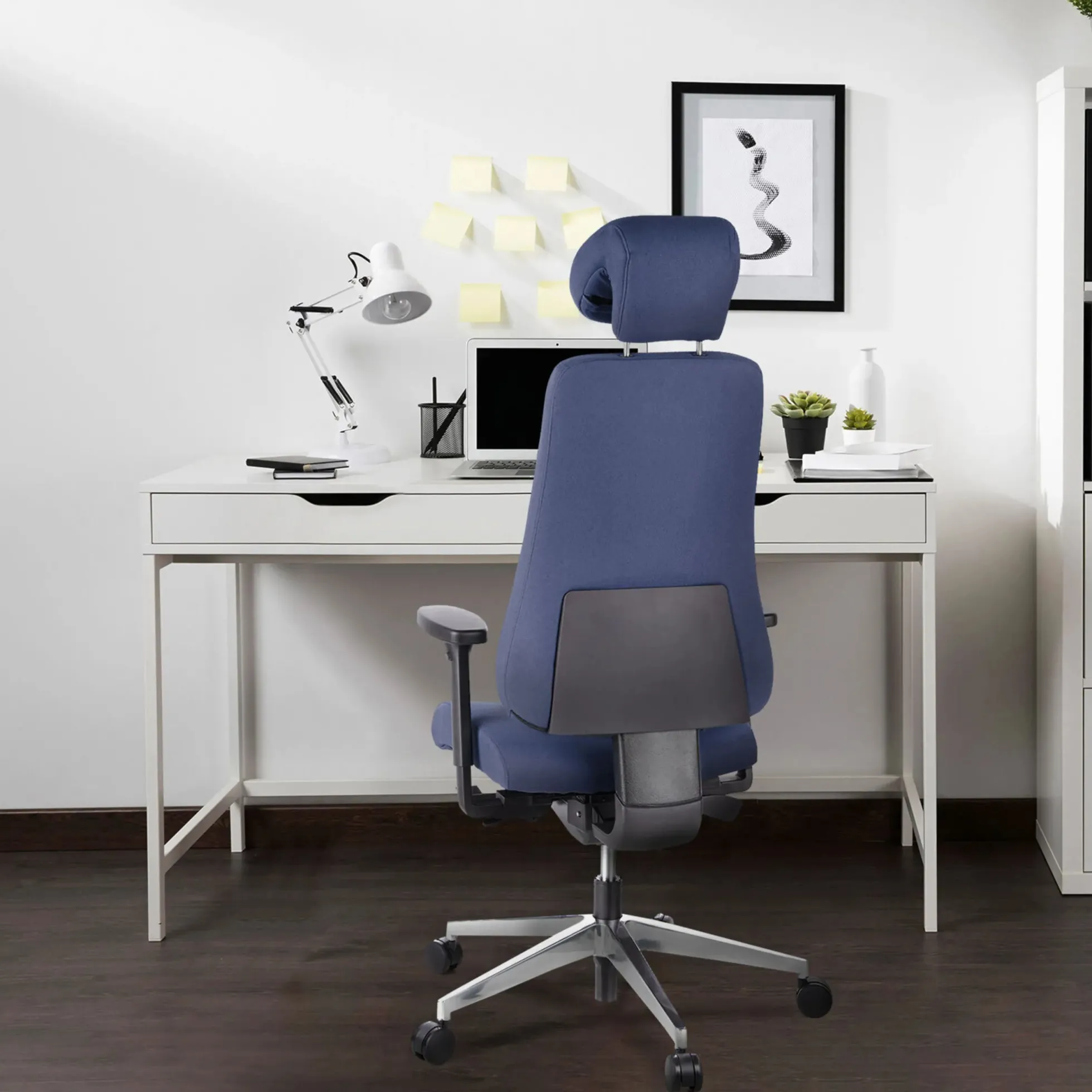 PRO-TEC 400 - Profi Bürostuhl Dunkelblau