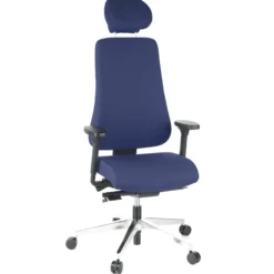PRO-TEC 400 - Profi Bürostuhl Dunkelblau