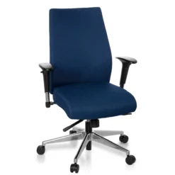 PRO-TEC 250 - Profi Bürostuhl Dunkelblau