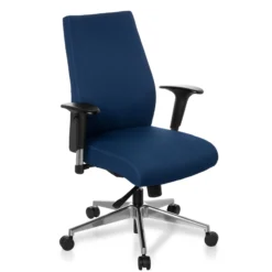 PRO-TEC 250 - Profi Bürostuhl Dunkelblau