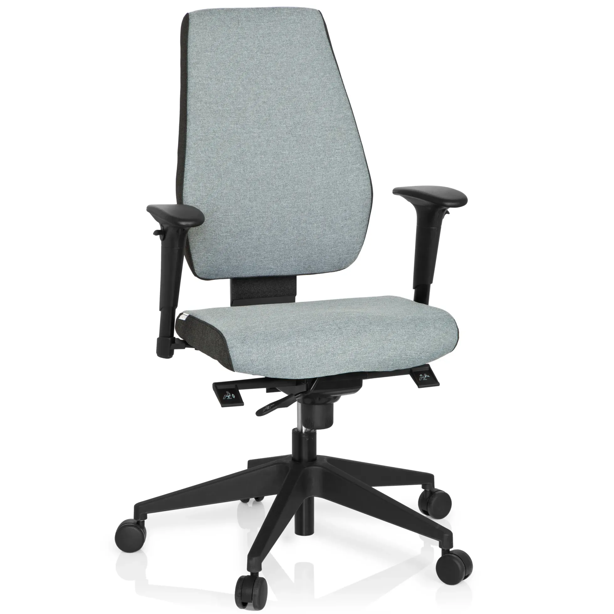 PRO-TEC 500 - Profi Bürostuhl Grau