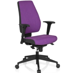 PRO-TEC 500 - Profi Bürostuhl Lila