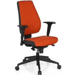 PRO-TEC 500 - Profi Bürostuhl Rot