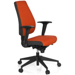 PRO-TEC 500 - Profi Bürostuhl Rot