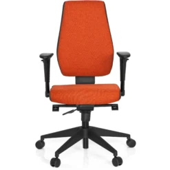PRO-TEC 500 - Profi Bürostuhl Rot