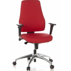 PRO-TEC 200 - Profi Bürostuhl Rot