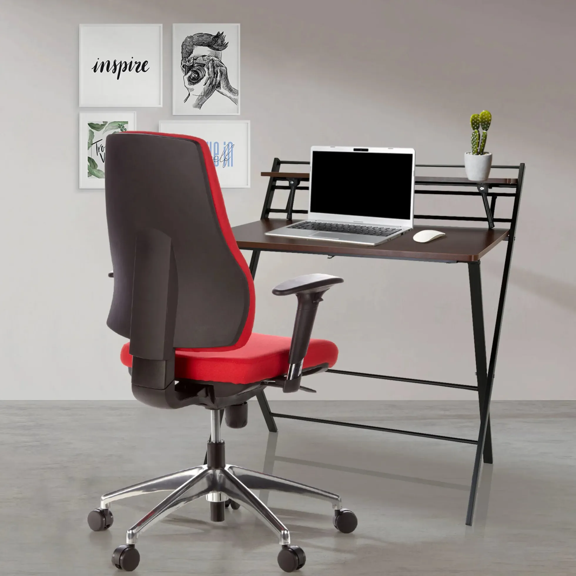 PRO-TEC 200 - Profi Bürostuhl Rot