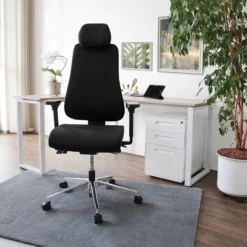PRO-TEC 400 - Profi Bürostuhl Schwarz