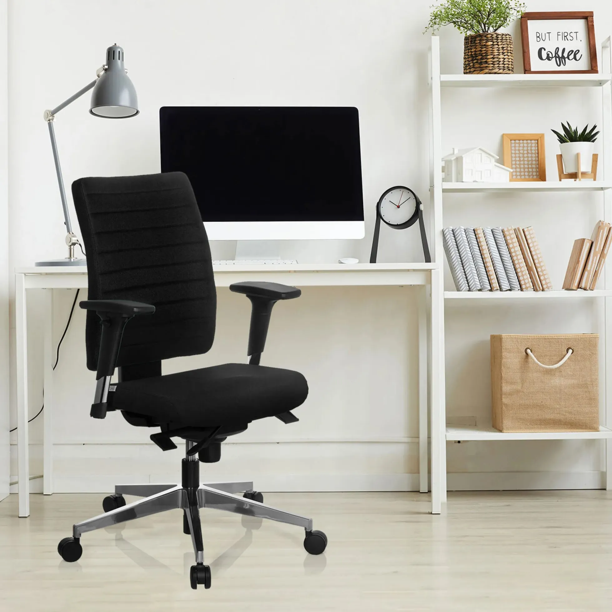 PRO-TEC 350 - Profi Bürostuhl Schwarz