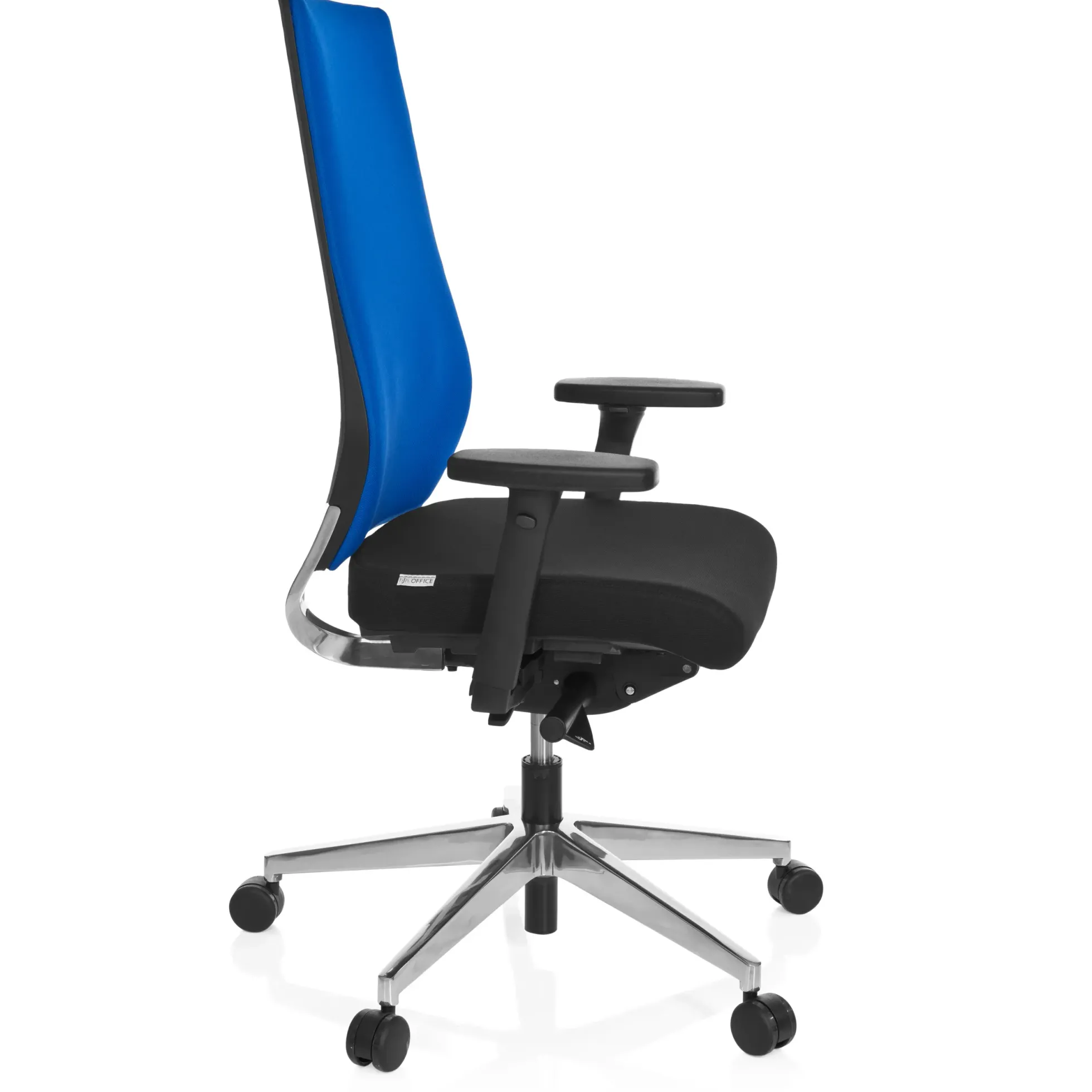 PRO-TEC 700 - Profi Bürostuhl Schwarz/Blau