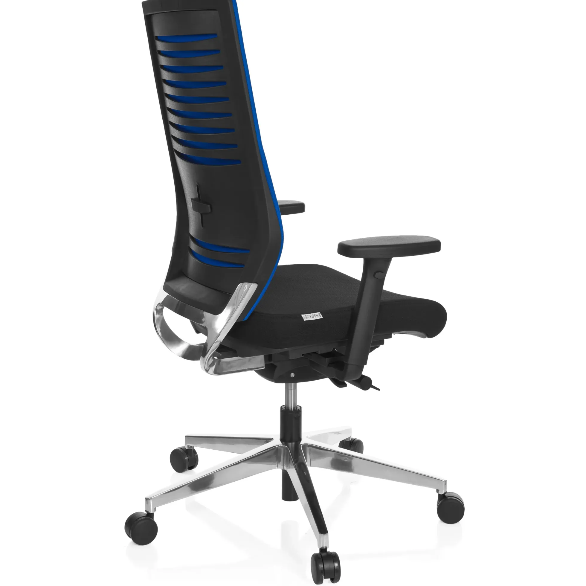 PRO-TEC 700 - Profi Bürostuhl Schwarz/Blau
