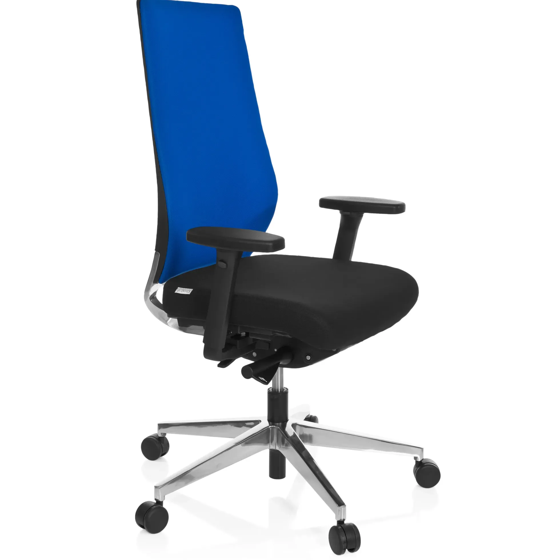 PRO-TEC 700 - Profi Bürostuhl Schwarz/Blau