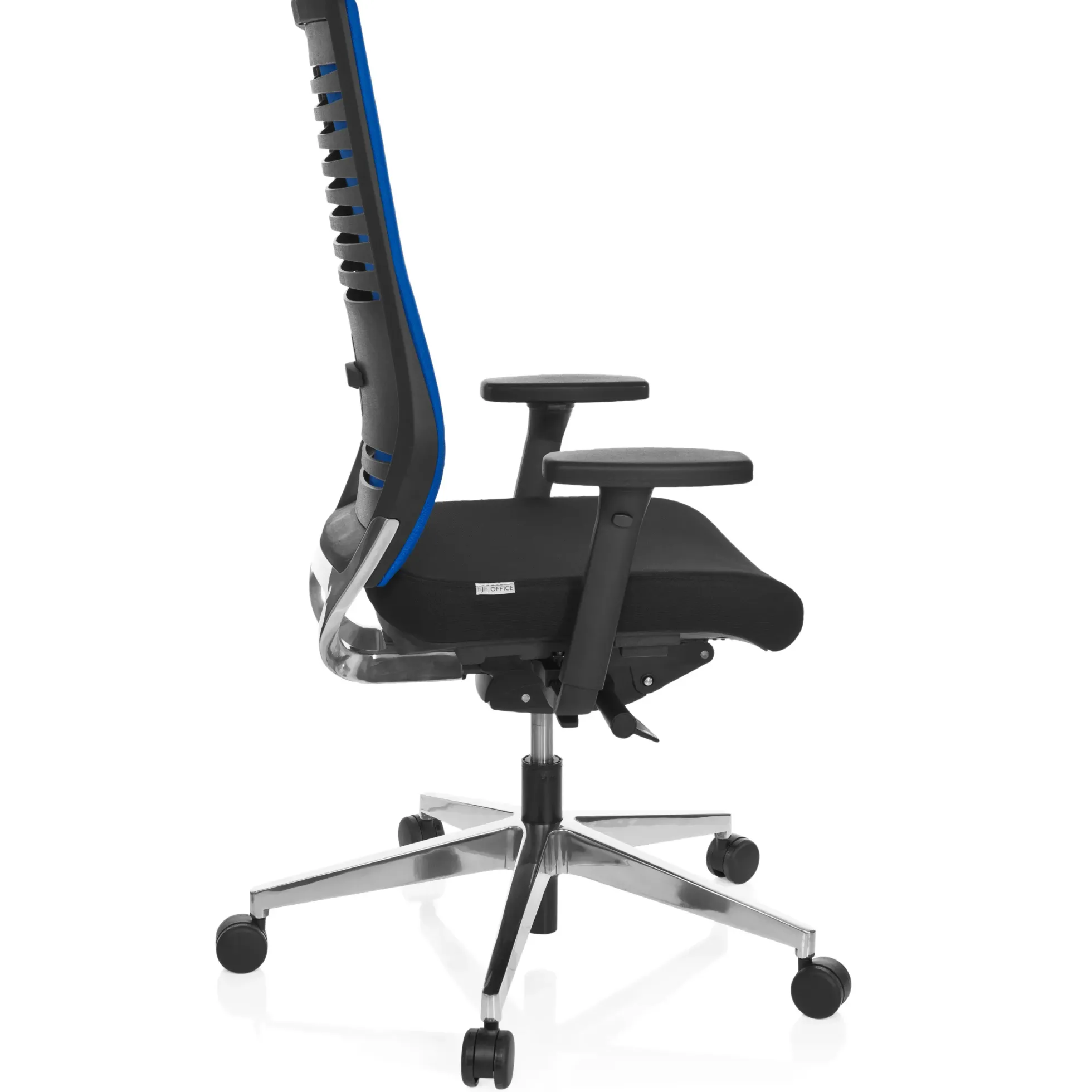 PRO-TEC 700 - Profi Bürostuhl Schwarz/Blau