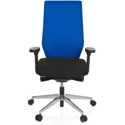 PRO-TEC 700 - Profi Bürostuhl Schwarz/Blau