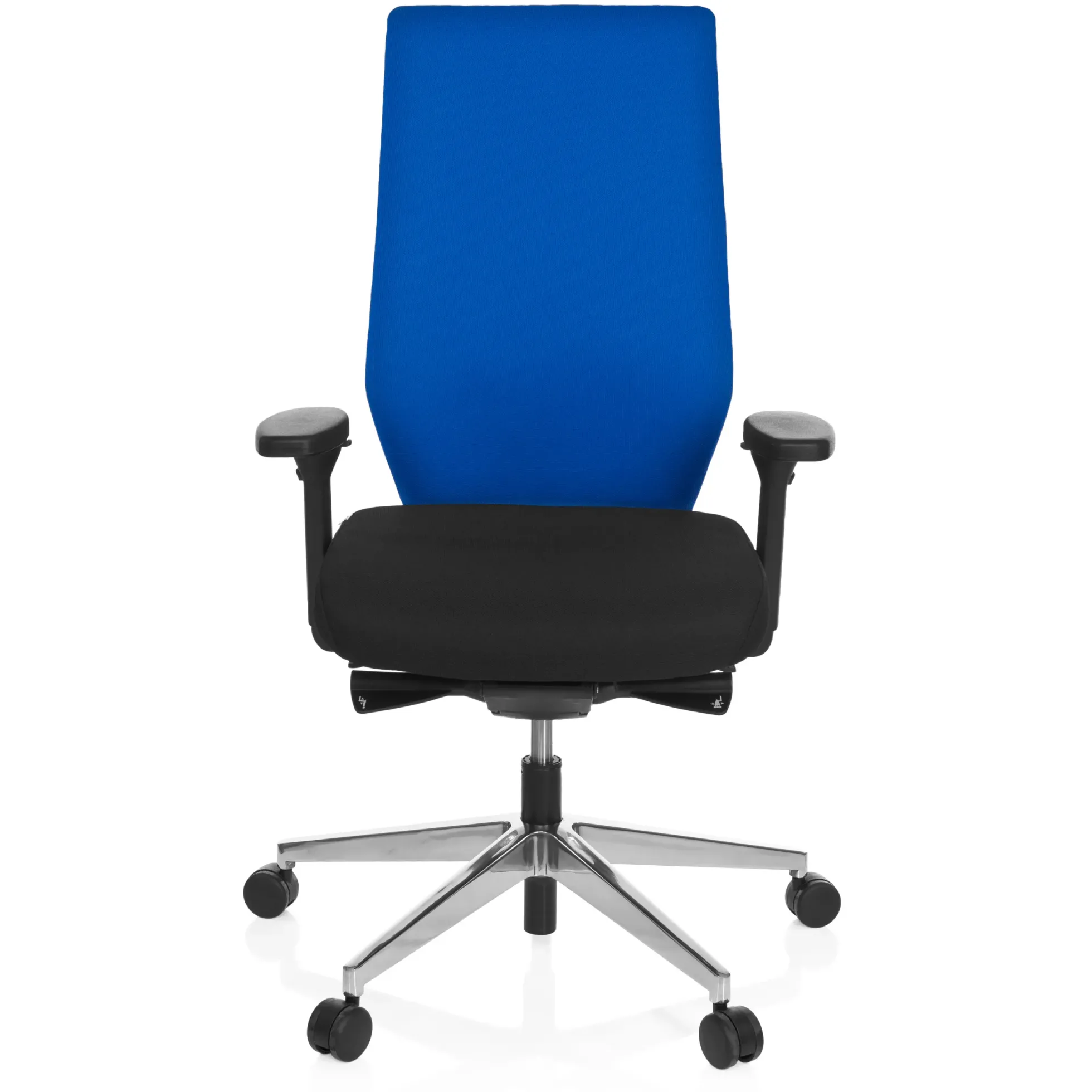 PRO-TEC 700 - Profi Bürostuhl Schwarz/Blau