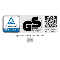PRO-TEC 300 - Profi Bürostuhl Schwarz