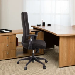 PRO-TEC 300 - Profi Bürostuhl Schwarz