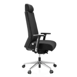 PRO-TEC XXL | Stoff - Profi Bürostuhl Schwarz